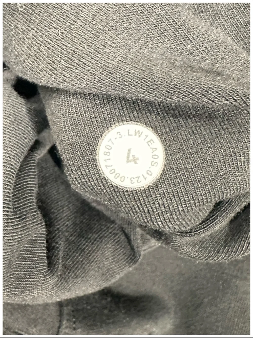 Lululemon Sleeveless French Terry Dress in Black ~ Size 4 ~ Item #X7